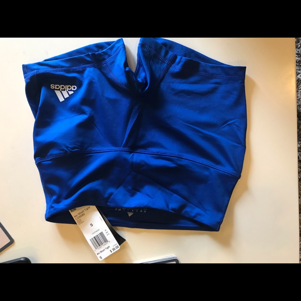 Adidas spandex shorts